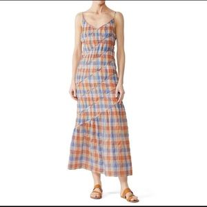 Rejina Pyo - Maria Gingham Linen Maxi Dress